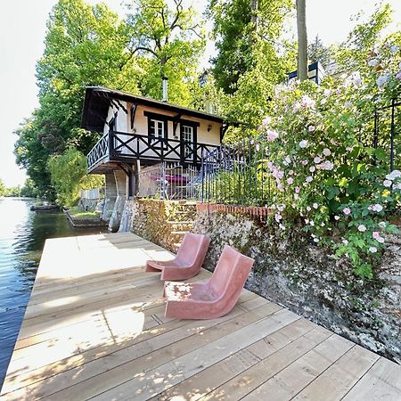 Le Chalet Bucolique Au Bord De L'Eau Olivet  Exterior photo